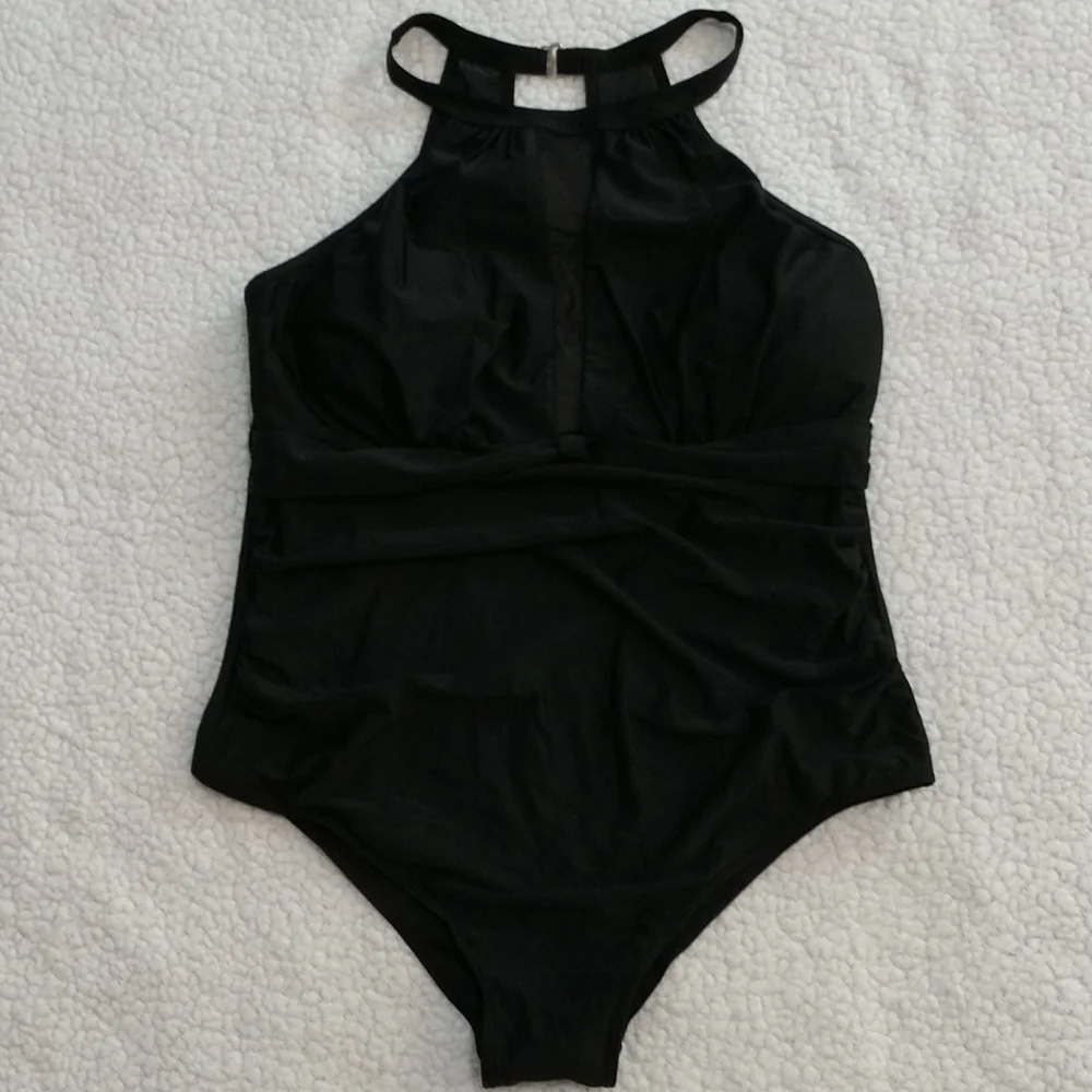 NWT Women's Aqua Eve 1 Piece Swimsuit Size 20